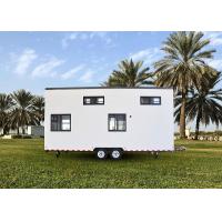 China Modern Mobile House Prefab Light Gauge Steel Tiny House On Wheels With Trailer Custom House With New Design on sale