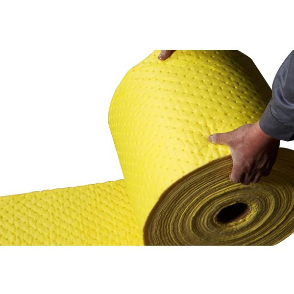 China 4 mm Rollos de absorción química con hoyuelos perforados para limpieza de derrames de materias peligrosas wholesale