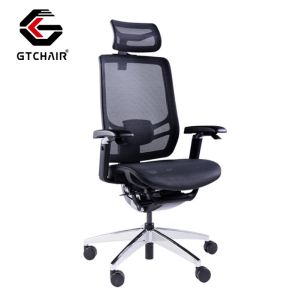 China La oficina ajustable pulida del proyecto de la altura preside el apoyo lumbar de Mesh Swivel Computer Ergonomic With on sale