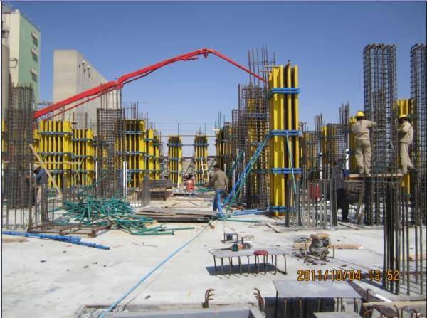 Square / Rectangle Concrete Column Formwork With Adjustable Ability
