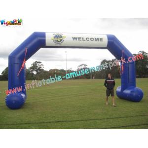 Outdoor Large Advertising inflatable Arch rip-stop nylon material