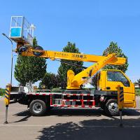 China 23 Meter Hydraulic Truck Mounted Aerial Work Platform Aerial Lift Bucket Trucks on sale