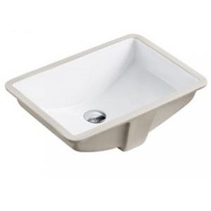 Squared Shape Undermount Bathroom Sinks For Granite Countertops