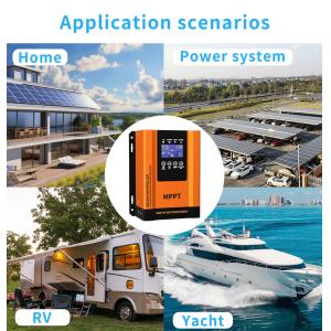 China Contrôleur MPPT hors réseau intelligent avec écran LCD et bouton tactile pour une gestion solaire avancée, tension PV maximale 230V supplier