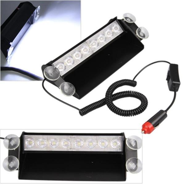 8Watt LED Vehicle Work With Remote Control & Car Cigarette Lighter / LED