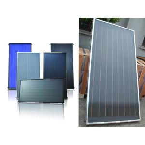 solar water heating flat panel collector