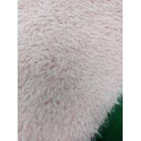 China Soft  150cm CW Or Adjustable Pink curly fashionable knitted fabric on sale