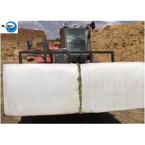 150 Gsm PP Woven Plastic Hay Bale Covers Moisture Proof For Wrapping Alfalfa Hay