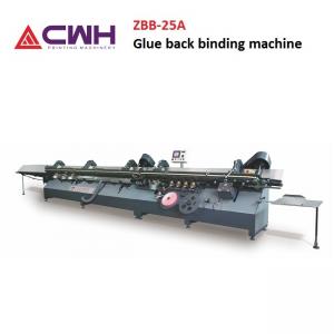 China 380V Glue Book Binding Machine Notebook Binding Machine With Spine Taping supplier