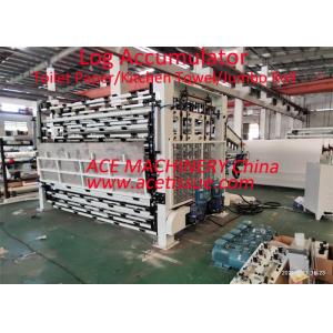 China Fully Automatic Log Accumulator For Hygienic Paper Roll Diameter 150mm supplier