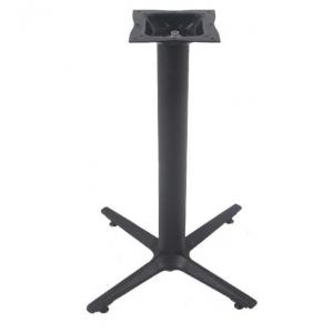 Cross Table base Cast Iron Top Plate Black Wrinkle Powder Coated 3'' Column