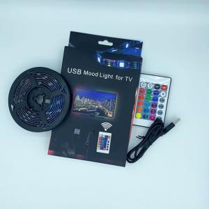 China hot sale china12v 5m smd5050 waterproof ip65 rgb led strip lights with remote controller supplier