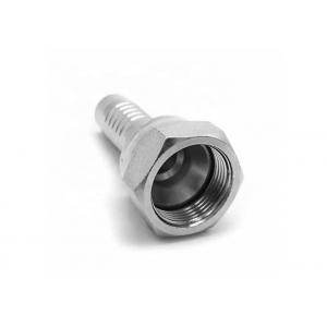 Carbon Steel Hydraulic Pipe Fitting Straight JIC Female 74 Cone Seat