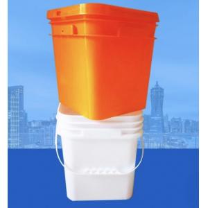 Poly Line Bucket Food Storage Buckets Square Thermal Transfer Screen Printing