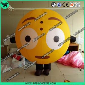 China Oxford Inflatable Balloon Costume Moving QQ Cartoon Inflatable Customized supplier