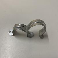 China Antirust Fixed Zinc Galvanised Pipe Saddle Clamps U Shaped Pipe Clamp on sale