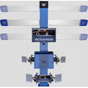 China 3D Car 4 Wheel Alignment Machine , Automatic Precision Wheel Alignment Balancing Machine supplier