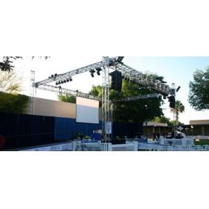 China Professional Custom SGS CE Certified Concert Stage 100mm-1010mm Aluminum Bolt Spigot Truss supplier