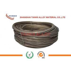 China TK1 Black Resistance FeCrAl Alloy , High Thermal Efficiency Stainless Steel Wire For Resistor supplier