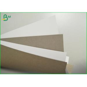 China White Back Coated Duplex Carboard 250gsm In Stocklot With Smooth Surface supplier