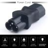 China Adaptador de corriente IEC C13 a C6 para portátiles y proyectores wholesale