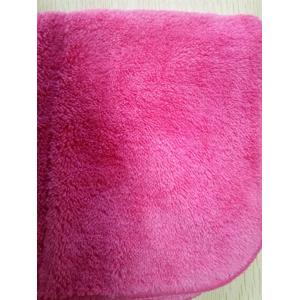 No chemical Microfiber Cleaning Cloth red coral fleece 30*40  terry towel