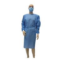 China Soft Feeling Disposable Lab Coats / Science Lab Coat Reliable Protection on sale