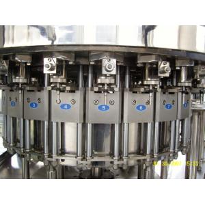 China Automatic Glass Bottle Sparkling Water Carbonated Drink Filling Machine SUS304 Material supplier