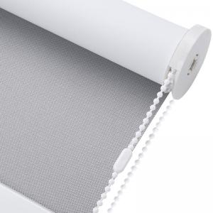 China Sun Screen Manual Roller Blinds Beads Rope Control Residential Commercial supplier