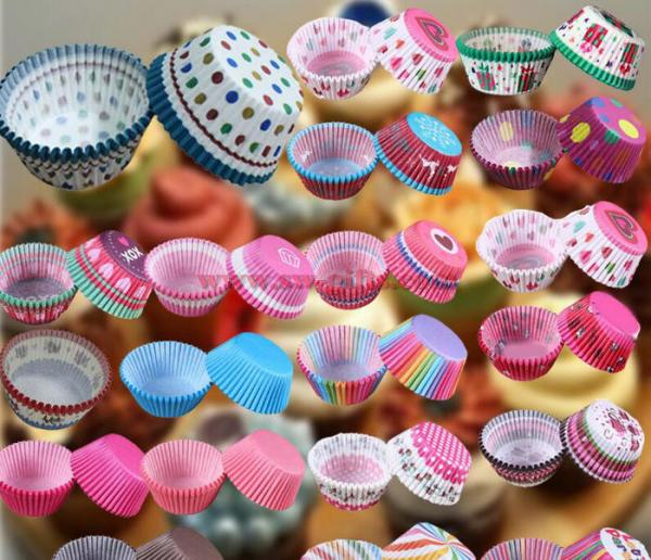 Beatiful 100 pcs/lot Cooking Tools Grease-proof Paper Cup Cake Liners Baking Cup