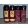 China 400ML Colorful All Purpose Acrylic Spray Paint for Indoor / Outdoor Custom Color wholesale