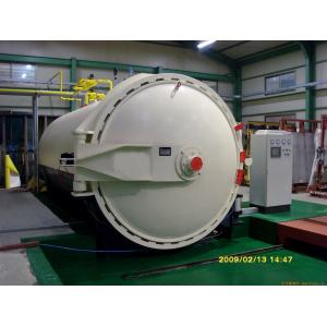 China Glass laminating autoclave with automatic PLC control system and high quality supplier