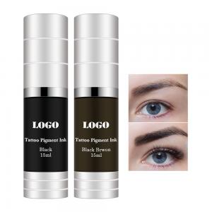 China MSDS Permanent Makeup Pigments Eyebrow Cosmetics Tattoo Eyeliner Lip Blush Tattoo Inks supplier