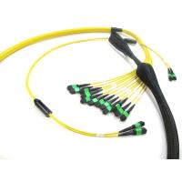 MPO To MPO Trunk Cable , Telecom Single Mode Fiber Optic Cable High Bandwidth 12 - 288 Fibers