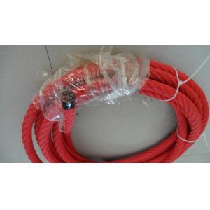 6 Strands 16mm Red Playground Ropes Combination Multifilament Polypropylene Rope
