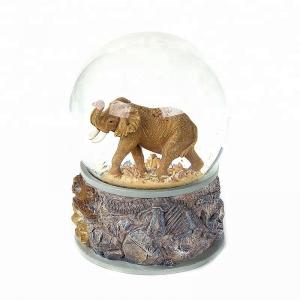 SGS 100mm Elephant Souvenirs Snow Globes