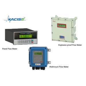 Easy Installation Portable Liquid Flow Meter With Optional Heat Measurement