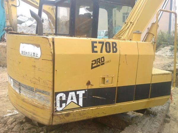 Used caterpillar e70b excavator for sale