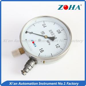 China Mini Electrical Resistance Pressure Gauge / Transmissible Differential Pressure Gauge supplier