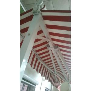 Outdoor Powder Coated Double Arm Awning Balcony Patio Awning