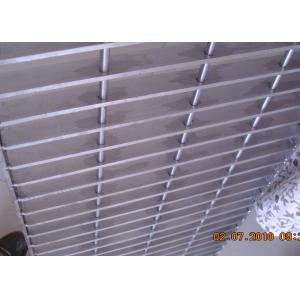 China Plain Bar Stainless Bar Grating , Anti Corrosive Floor Grates Stainless Steel supplier