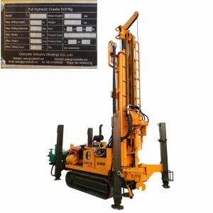 400m Hydraulic Borehole Drilling Machine , Track Mounted Rig For Civil Industrial