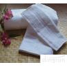 China Pure Cotton Personalized Face Wash Towel White Eco friendly Hotel Use wholesale