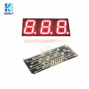 0.8 Inch Three Digit 7 Segment LED Display Module FND Red Emitting Color