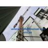 8 Tons TC6013 hammer head cranes 60m Working Arm L46A Mast With LMI