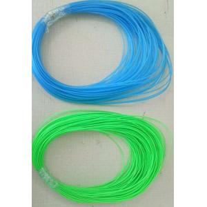 2MM Braided Sleeve for Fiber Optic Cable , Red Green Cable sleeve for Fiber Optic