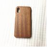 China Cherry / Sapele Wood iPhone X Case Separating Type Round Edge Model wholesale