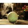 China Ceramic Aroma Diffuser Essential Oil Use Humidifier with RGB Color Changing Cool Mist Output Button Control CE ROHS wholesale