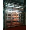 China Automatic 1mm 55mm Slats Glass Front Garage Doors wholesale