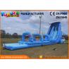 Silk Printing Commercial Banzai Inflatable Water Slides For Outdoor Entertainmen